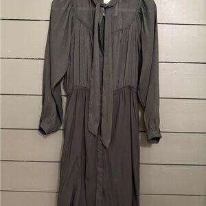 FRNCH Black Long Sleeve Dress